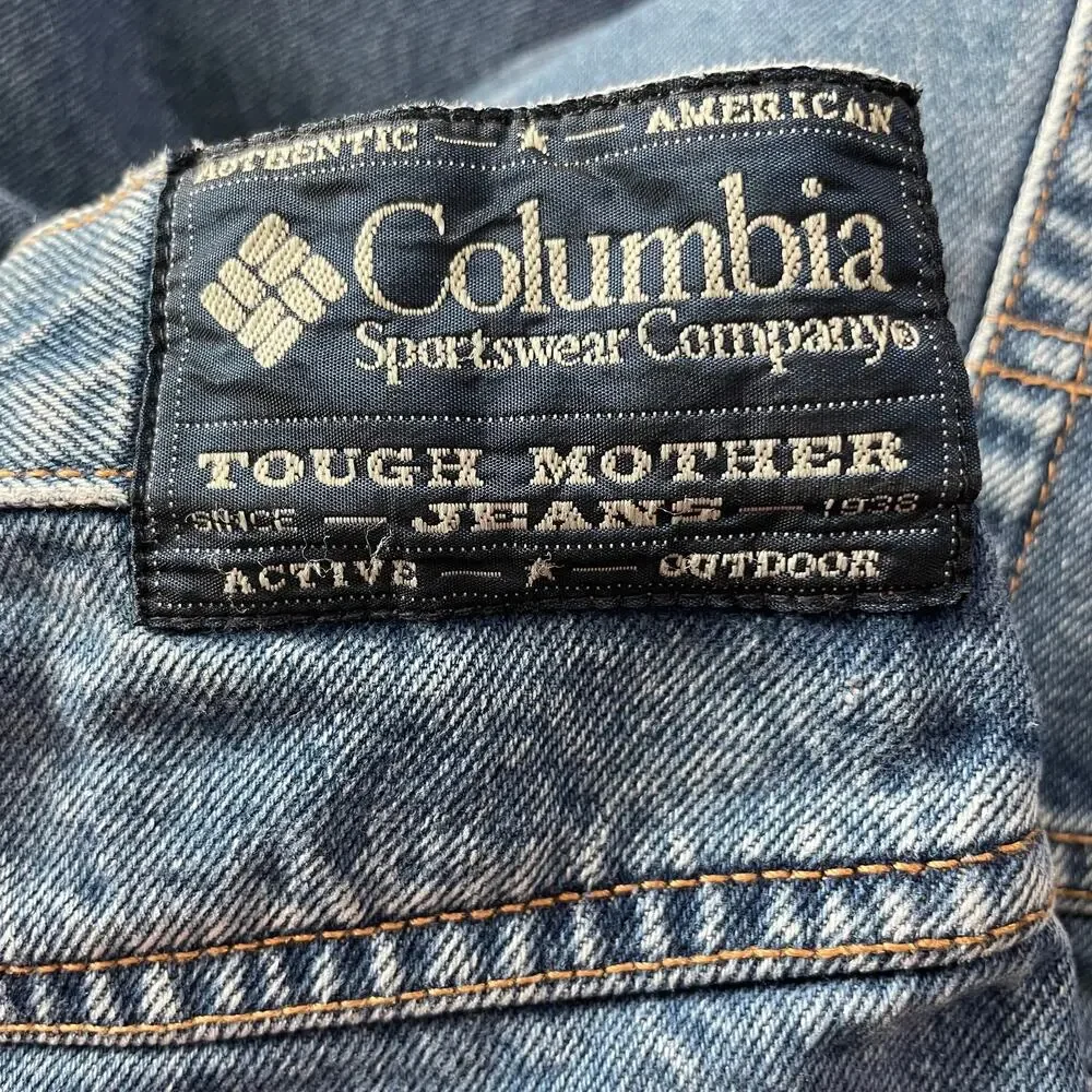 Columbia Mens Jeans Size 40 Tough Mother Active Outdoor Relaxed Straight Denim